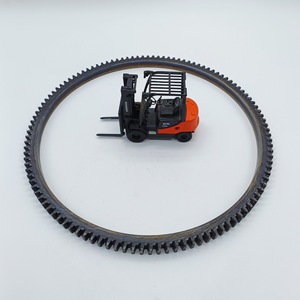Doosan <b>Ring</b> <b>Gear</b> 2.40103-00237 Steel Flywheel Assembly For D20G D25G D30G Diesel Forklift - Product Image 2