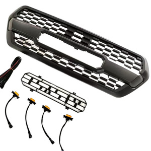 Grille de style TRD pour Toyota Tacoma 2016-2023, ABS noir avec éclairage LED - Product Image 5
