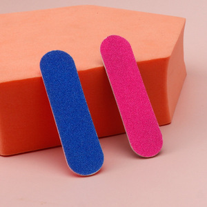 Professional Manicure Tools Mini Emery Board Double Sided Sandpaper Wooden Nail File