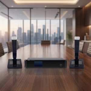 Thinuna VA-7000 Sistema Audio per Sale Riunioni, Controller Digitale per Conferenze con Touchscreen da 4,5'', Processore ARM A9 - Product Image 1
