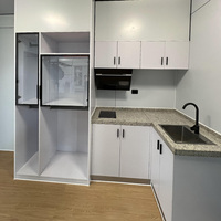 Maison préfabriquée portable et personnalisable en forme de cabane Apple, conteneur, maison modulaire haut de gamme, micro-maison compacte, aménagement compact pour bureau, hôtel 25,5 ㎡