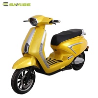 Sepeda Motor Listrik Bersertifikat EEC 2 Roda Stok AS Moped Skuter 2000W 72V Saige E Motorcycle