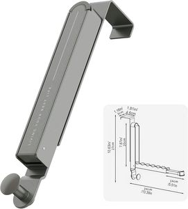 Stendibiancheria portabiancheria pieghevole <span class=keywords><strong>portatile</strong></span> da viaggio sopra la porta ganci <span class=keywords><strong>appendiabiti</strong></span> per stendere pesante stendino per abiti da cappotto - Product Image 2