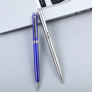 Nuevo Bolígrafo de Lujo de Metal Negro para Negocios más Vendido, <span class=keywords><strong>Regalo</strong></span> para Hotel y <span class=keywords><strong>Boda</strong></span>, Bolígrafo Giratorio Delgado con Logotipo Personalizado Aceptado - Product Image 2