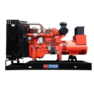 80kw 100kw 120kw 150kw 200kw 250kw 300kva Industrial Silent Natural Gas Biogas Lpg Generator With Chp