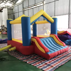 Penjualan langsung pabrik bouncer tiup dalam ruangan istana rumah selip udara bouncer tiup untuk anak-anak