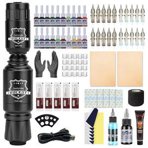 <span class=keywords><strong>Kit</strong></span> de <span class=keywords><strong>tatouage</strong></span> <span class=keywords><strong>complet</strong></span> RUDAI sans fil pour débutants avec encres et stylo de <span class=keywords><strong>tatouage</strong></span> - Product Image 1