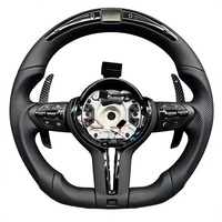Volant en fibre de carbone avec écran LED et palettes de changement de vitesse pour BM/W F10 F30 G20 G30 M3 M4 M5 X3 X5 M Performance