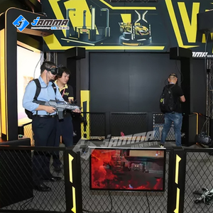 Gun Fight <span class=keywords><strong>Fire</strong></span> Gaming Simulator Equipment Vr Games Battle Vr Game Station avec plus de 100 jeux pré-chargés 360 Expiriance - Product Image 6