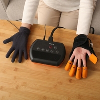 Gant robotisé portable pour la rééducation de la main, entraîneur de doigts pour la récupération post-AVC, massage pour hémiplégie