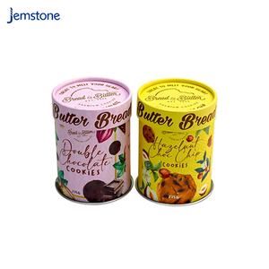 Emballage alimentaire en carton kraft recyclable sur mesure, capsule de bonbons, cylindre, emballage alimentaire de qualité alimentaire, tube de protéines en poudre, récipient à thé - Product Image 3