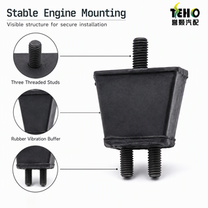 Isolateur de vibrations de support moteur TEHO pour moto 110cc 125cc 2 temps, Dirt Bike Suzuki Honda, pièces de rechange - Product Image 6