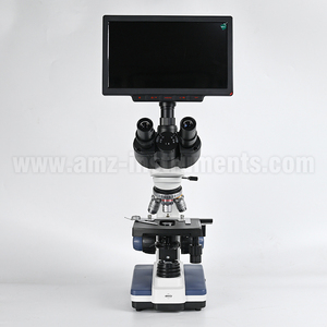 NK-350TLCD10 40X-2500X 数码生物显微镜，带 10.1 英寸液晶显示屏，内置 2.0MP 显微镜摄像头 - Product Image 2