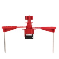Verrou de vanne multifonction Manrunsi MF02-3, verrou d'isolation pour vanne papillon et vanne à bille, sécurité industrielle, vente directe du fabricant