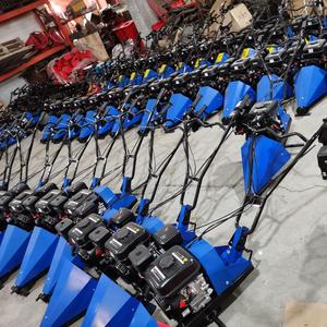Large Hand Push <b>Gasoline</b> Grass Mower Forest Wasteland Weeder For Farm Land Weeding Tilling - Product Image 5