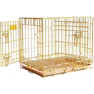 Foldable Collapsible Metal Large Xxl Dog Cage Metal Kennels, Stackable Dog Cages For Large Dog, Wholesale Dog Crate