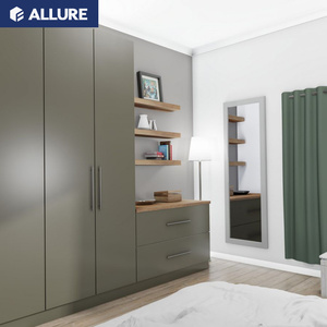 Allure singola porta scorrevole <span class=keywords><strong>armadio</strong></span> prezzo equo mobili in legno a <span class=keywords><strong>specchio</strong></span> di vetro <span class=keywords><strong>armadio</strong></span> design <span class=keywords><strong>con</strong></span> <span class=keywords><strong>specchio</strong></span> - Product Image 5