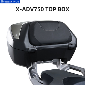 Accesorios para Motocicleta SPD, Caja Trasera de PP Negra de 50L, Maleta Superior con Cojín Interior, Reequipamiento/Actualización, Garantía OEM para Honda <span class=keywords><strong>XADV750</strong></span> - Product Image 2