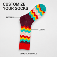 Chaussettes d'automne pour adultes Mushafier personnalisées OEM - Polyester/Nylon/Coton/Fibre de bambou/Laine, résistantes aux déchirures, séchage rapide