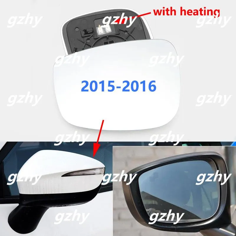 Lente specchio laterale vetro mazda cx5 2015 2016 con lente specchietto retrovisore riscaldabile specchio