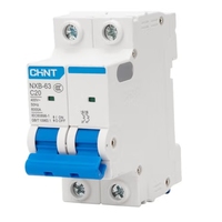 CHINT Original nouveau MCB NXB-63 2P C10 50HZ disjoncteur Miniature