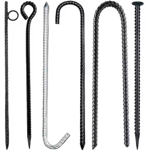 12mm thép thanh Neo cổ phần tùy chỉnh loại thanh thép U và J chốt cho tấm bạt lò xo, lều, tán, Bộ Swing - Product Image 1