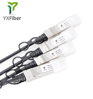 YXF 40G QSFP+ 4x10G SFP+ Compatible AWG 30 Passive Direct Attach Copper Fiber Optic Cable Data Center Use 1M/2M/3M 1-Year