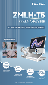 Appareil d'analyse capillaire T5 ABS AI pour salons de coiffure, cliniques de greffe de cheveux et usage domestique – Produit de beauté et de soins personnels - Product Image 3