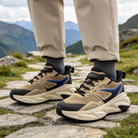 Fabricant de baskets décontractées à lacets personnalisées, mode variée, absorption des chocs, antidérapantes, chaussures de sport pour hommes