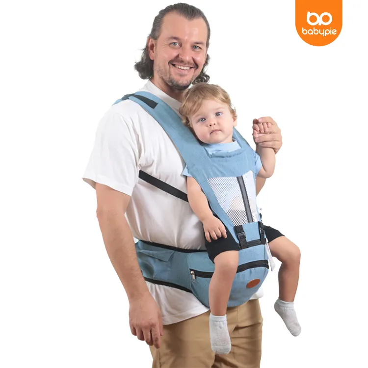 Hot Sale Ergonomic Baby Carrier Hipseat Front And Back Baby Carrier Backpack Hiking Belt 6 In 1 Cheap Baby Carrier With Hip Seat