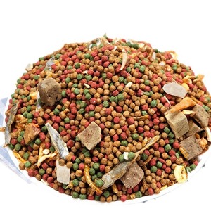 Yingyuhong 8 In 1 <b>Turtle</b> <b>Food</b> Pellets For Grass And Black <b>Turtles</b> With Dried Fish Shrimp Mealworms General Purpose Feed - Product Image 1
