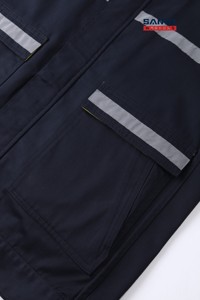 Ropa DE SEGURIDAD reflectante de alta calidad Chaleco de seguridad industrial Ropa cómoda y transpirable Ropa de trabajo de construcción - Product Image 5