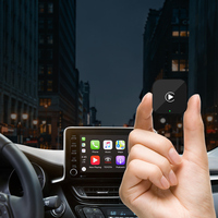 V8-V9 Kablosuz CarPlay Adaptörü WiFi Tip-C USB Tak Çalıştır Uyumlu Android Auto CarPlay