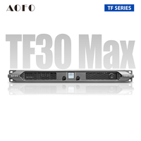Amplifier Metal Profesional 3000W dengan Layar Display, Rak Mount, Power Amp untuk Sistem Speaker DJ PA dan Subwoofer, Audio Hi-Res