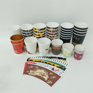 Giấy cup Fan Nhà cung cấp Hot Bán Kraft PE tráng cốc giấy nguyên liệu - Product Image 3