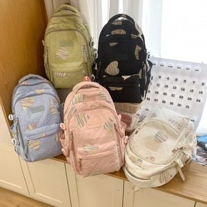 Korean Style Cute <b>Backpack</b> 18 In Lightweight <b>Waterproof</b> <b>School</b> Education Girls Student <b>Backpack</b> - Product Image 4