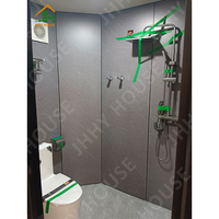 Maison capsule préfabriquée de luxe en acier étanche, écologique, pour hôtel, chambre, solution de logement mobile extérieur