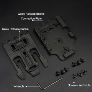 2 cái QLS Hệ thống khóa nhanh chóng Kit với khóa ngã ba và Receiver tấm tourniquet chủ Drop Flex Adapter - Product Image 3