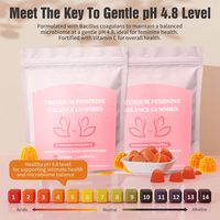 Gummies Probiotiques ACORN pour l'Équilibre du pH Féminin, Gummies pour la Santé Intime Féminine, Gummies pour l'Équilibre Féminin