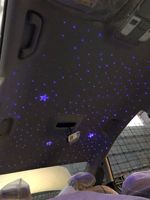Luz de Techo de Fibra Óptica LED RGBW de 16W con APP, DC12V para Auto, Efecto de Cielo Estrellado para una Atmósfera Romántica