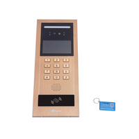 Kit de intercomunicador de timbre inteligente CAT5 Cable Digital IP Poe Citofono Wifi Tuya pantalla táctil sistema de intercomunicación de Audio y Vídeo de 7 pulgadas