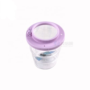 MG20181 <span class=keywords><strong>loupe</strong></span> portable boîte à insectes <span class=keywords><strong>loupe</strong></span> 3X 6X lentille en verre avec plastique PMMA acrylique matériel pour enfants kits d'aventure - Product Image 5