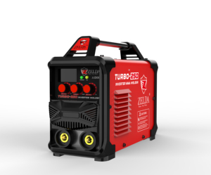 Poste à souder à l'arc portable à écran LCD haute fréquence 220V TURBO-250, soudeuse manuelle à l'arc pour métaux - Product Image 1