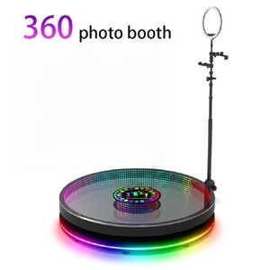 Bán buôn Hot Bán GT GT-360-3 xoay 360 Photo Booth điện thoại thông minh/iPad/SLR/máy ảnh không dây điều khiển từ xa in ngay lập tức - Product Image 2