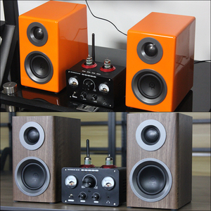 Sa90 HiFi Mini Loa kệ sách Loa trường hợp bằng gỗ thụ động none-pin lossless <span class=keywords><strong>bluetooth</strong></span> - Product Image 6