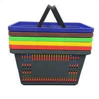 Panier de courses de supermarché, panier à main, panier à linge