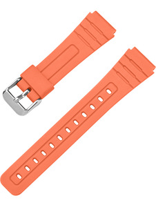 Correa de Reloj de Goma de 18 mm, Transpirable, Compatible con C Asio A168/A158/159/F84/F91W, Deportiva, Resistente al Agua, TPU, Universal para Hombre, Repuesto - Product Image 5