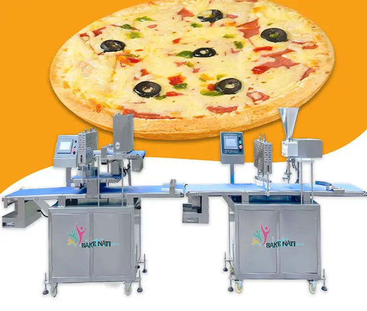 BNT-209, лидер продаж, полностью автоматическая машина для формовки пиццы, машина для производства пиццы, линия по производству пиццы
