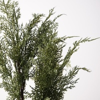 Plantes vertes artificielles de haute qualité, branche de 70 cm, branche d'aiguilles de pin artificielle pour la décoration de Noël, de la maison et des fêtes