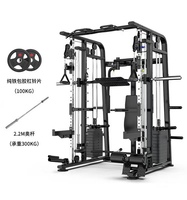 Machine Smith multifonctionnelle à charge de plaques pour musculation et entraînement de la poitrine, en acier, usage commercial, modèle unisexe